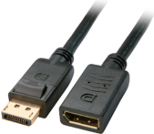 Microconnect DP-MFG-300 DisplayPort-Kabel 3 m Schwarz (DP-MFG-300)