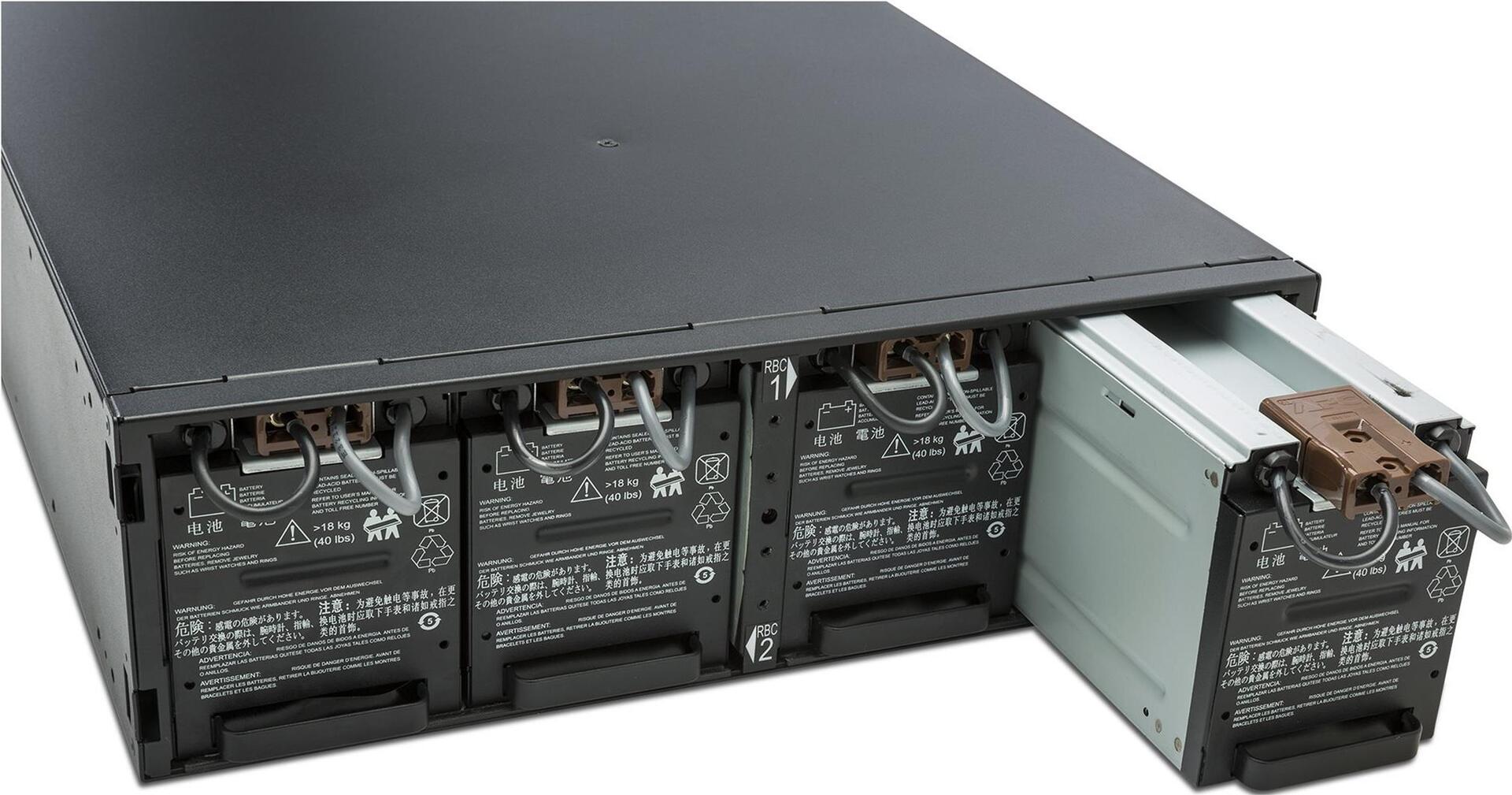 APC Smart-UPS SRT 192V Batteriegehäuse für 5kVA/6kVA RM Schwarz