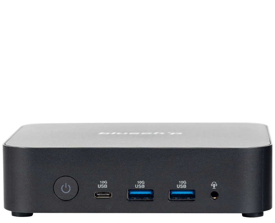 bluechip BUSINESSline M14150 Mini-PC Intel N150 8 GB RAM 500 GB SSD Windows 11 Pro Schwarz