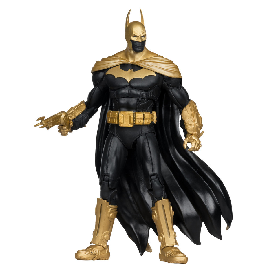 McFarlane DC Multiverse Batman Knightmare Action Figur Arkham City 178 mm Gold/Schwarz