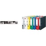 herlitz Ordner maX.file nature plus, Rückenbr.: 50 mm, weiß DIN A4, Spezialpapierbezug, Kantenschutz, aufgeklebtes (10841690)