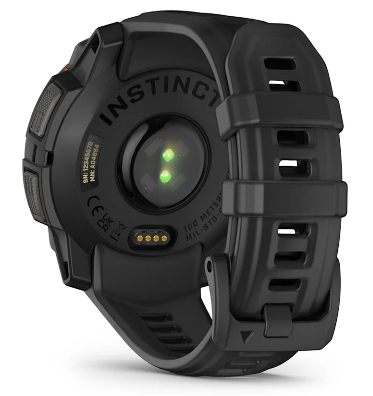 Garmin Instinct 3 Solar 0,9" GPS Smartwatch 45 mm Schwarz