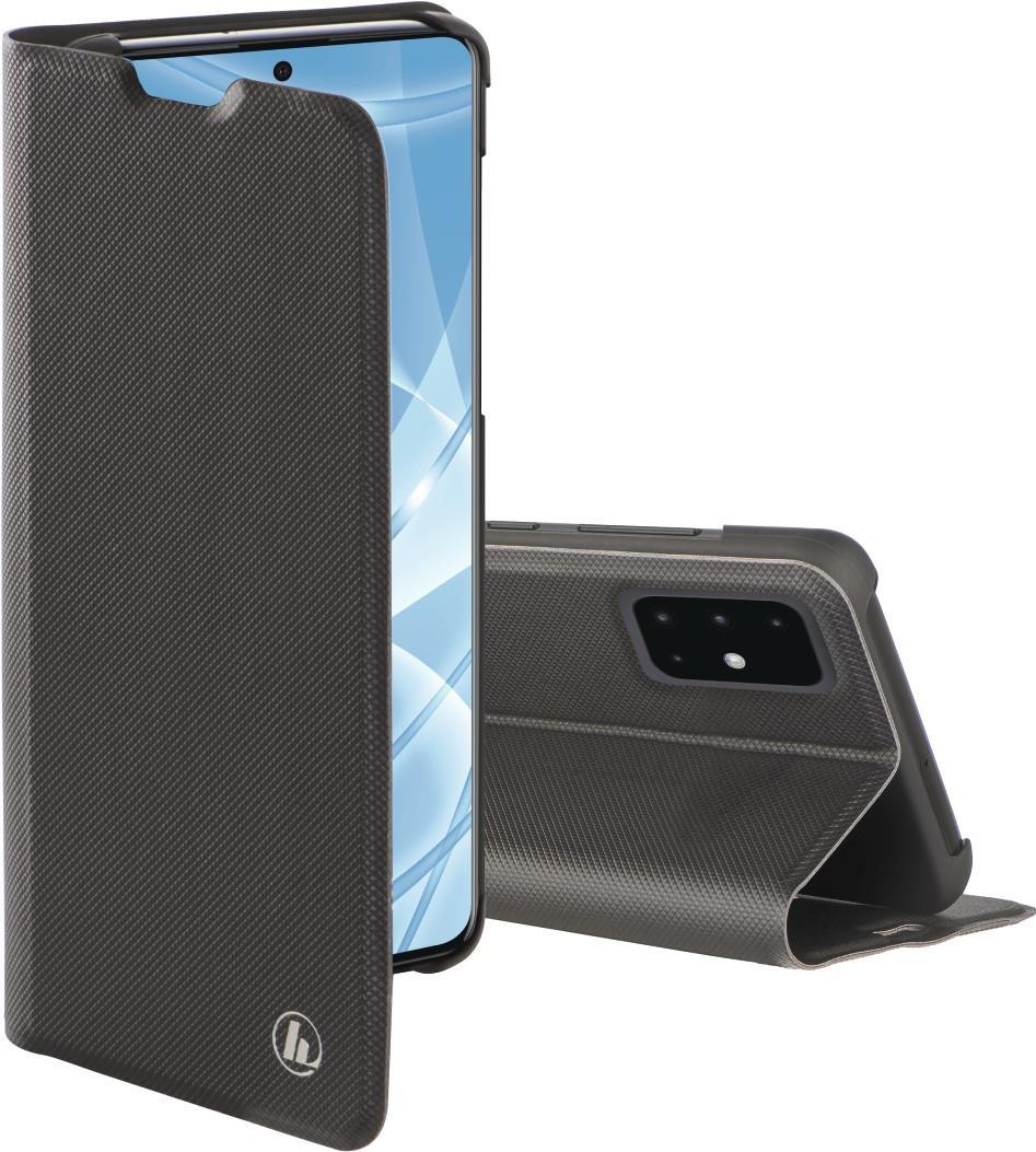 Hama Essential Line Slim Pro Booklet - Flip-Hülle für Mobiltelefon - Polyurethan - Grau - für Samsung Galaxy A71