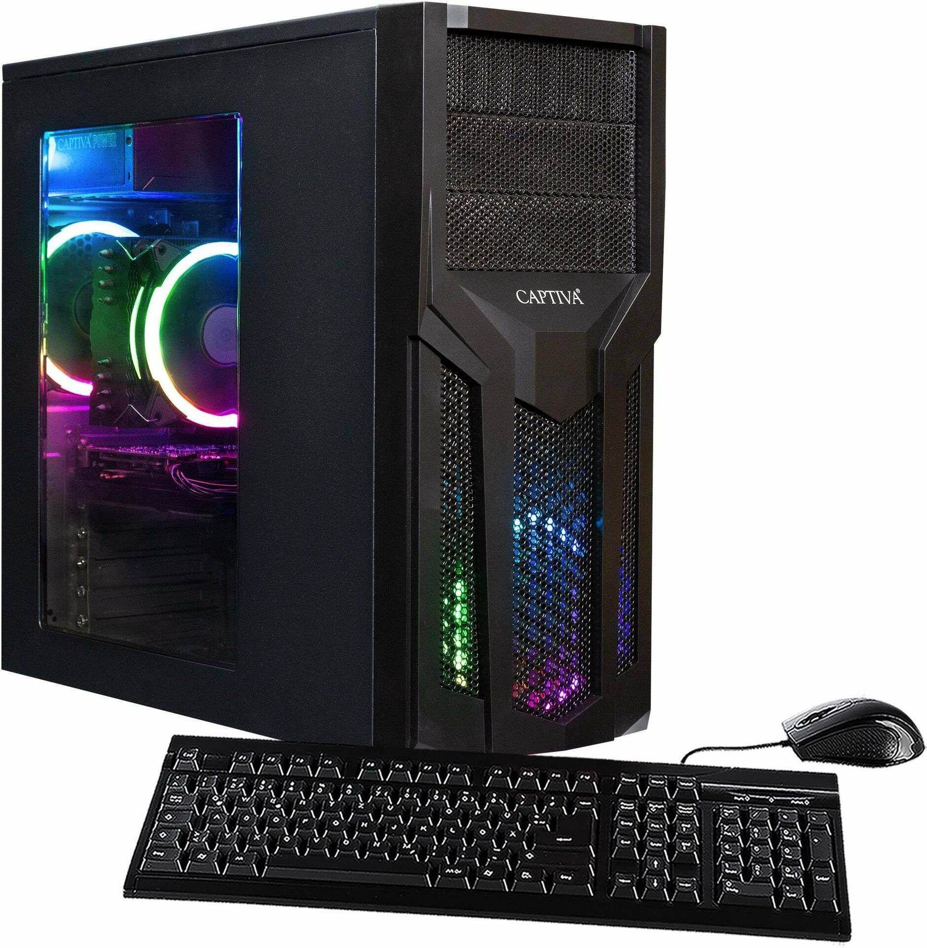 CAPTIVA Power Starter R79-974 AMD Ryzen™ 3 4300G 16 GB DDR4-SDRAM 500 GB SSD Desktop PC Schwarz (79974)