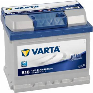 Varta Autobatterie Blue Dynamic B18 12 V 44 Ah ETN 544 402 044 T1 Zellanlegung 0 (544402044 3132)