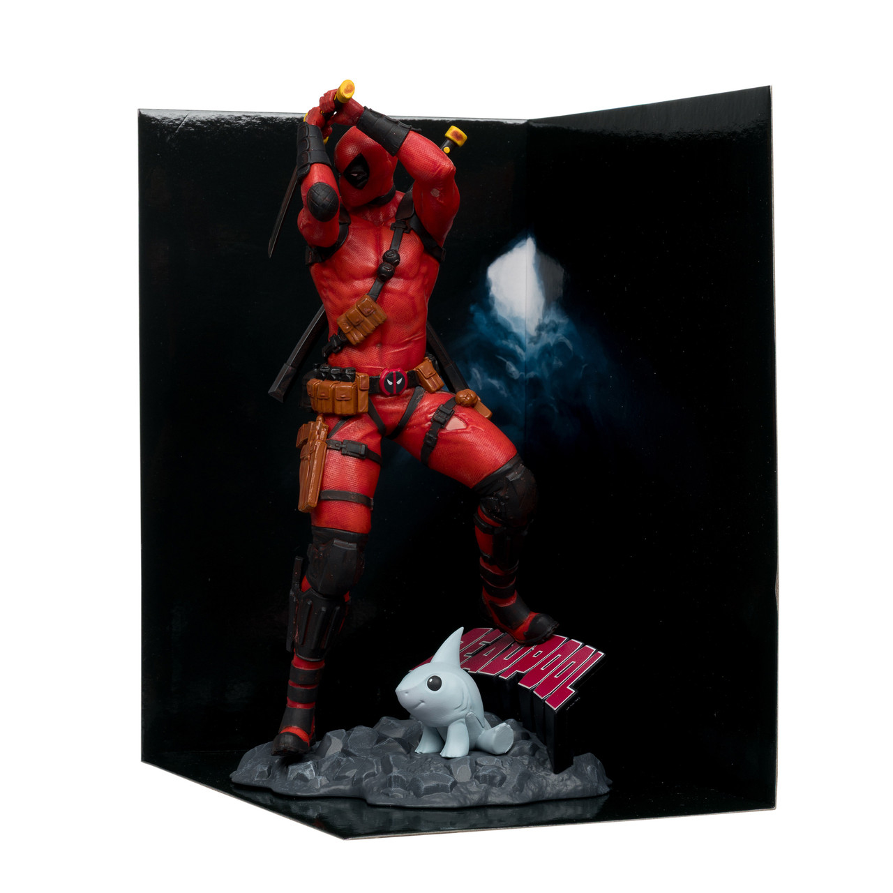 McFarlane Toys Marvel Deadpool Sammelfigur 1/10 Mehrfarbig, Rot