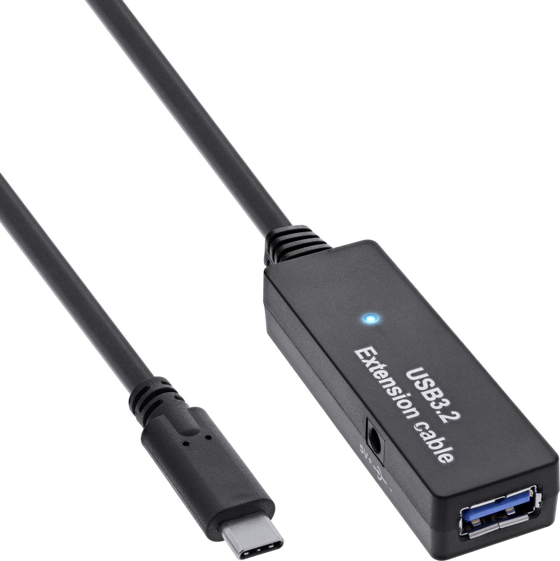 InLine USB 3.2 Gen.1 Aktiv-Verlängerung (35650D)