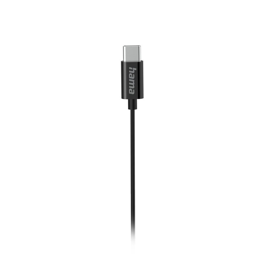 Hama Curly In-Ear Kopfhörer USB-C Kabelgebunden Schwarz