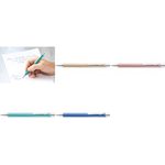 STAEDTLER Druckkugelschreiber elance 421 45, türkis kratzfest lackierter Schaft, Strichfarbe: blau, - 1 Stück (421 45-35)