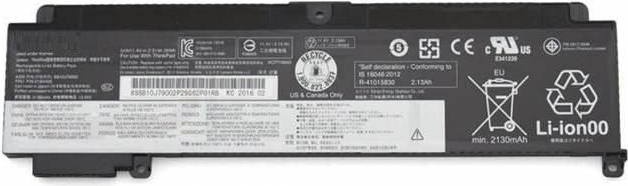 CoreParts Laptop Battery, 23WH Li-Pol for Lenovo ThinkPad T460S, T470s (FRU01AV407-CP)
