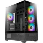 AZZA Tiara 501B Miditower black 4xARGB Lüfter (CSAZ-501B)
