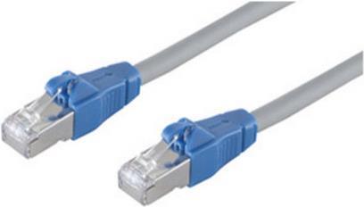 S-Conn BS08-27020 Netzwerkkabel 1 m Cat6a S/FTP (S-STP) Grau (BS08-27020)