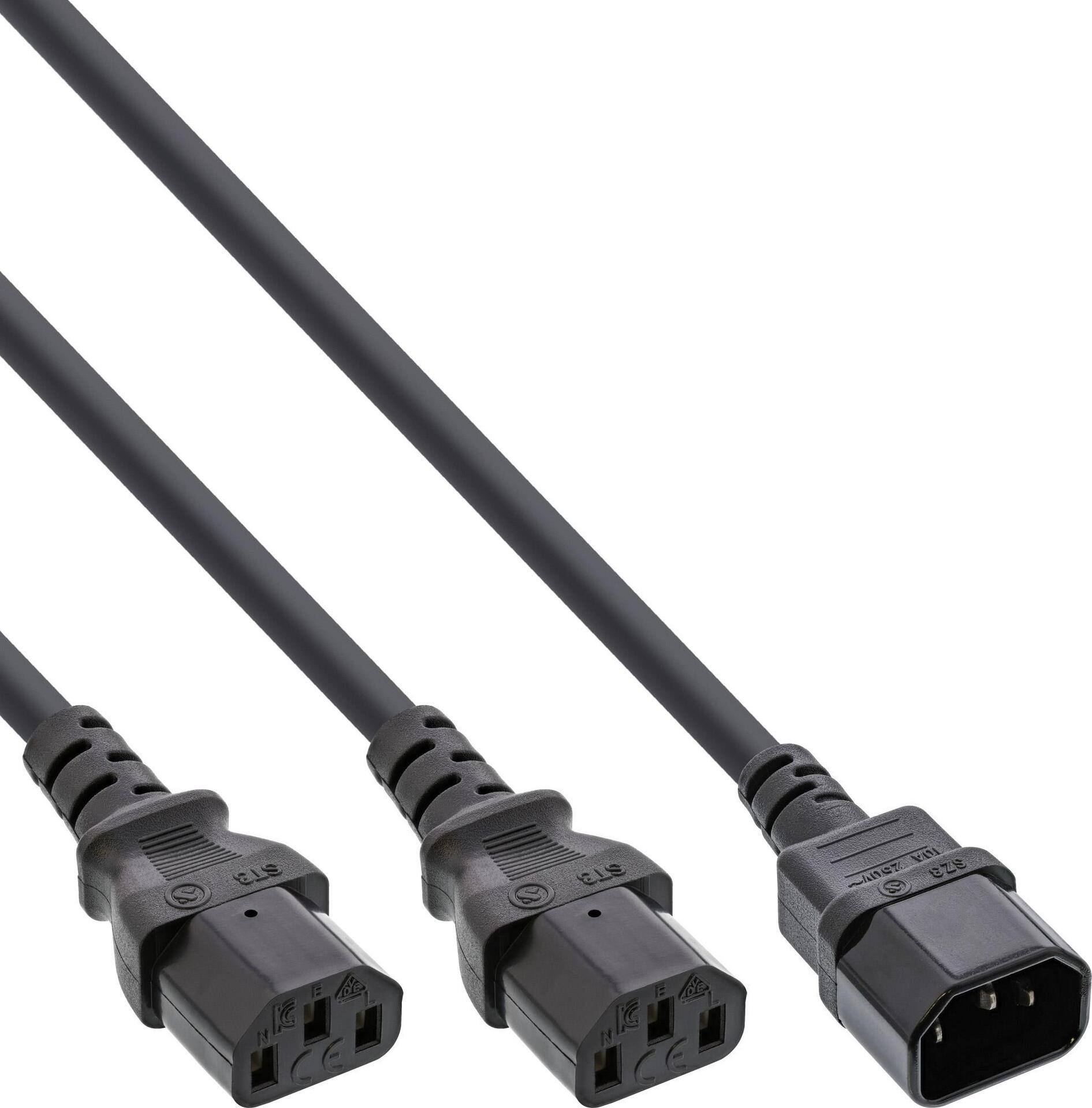 INLINE Y-cable Netz-Splitter (16657L)