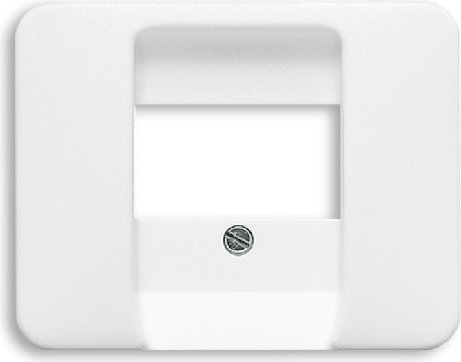 Busch Jaeger 1753-0-7743 Wandplatte/Schalterabdeckung Weiß (1753-0-7743)