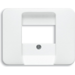 Busch Jaeger 1753-0-7743 Wandplatte/Schalterabdeckung Weiß (1753-0-7743)