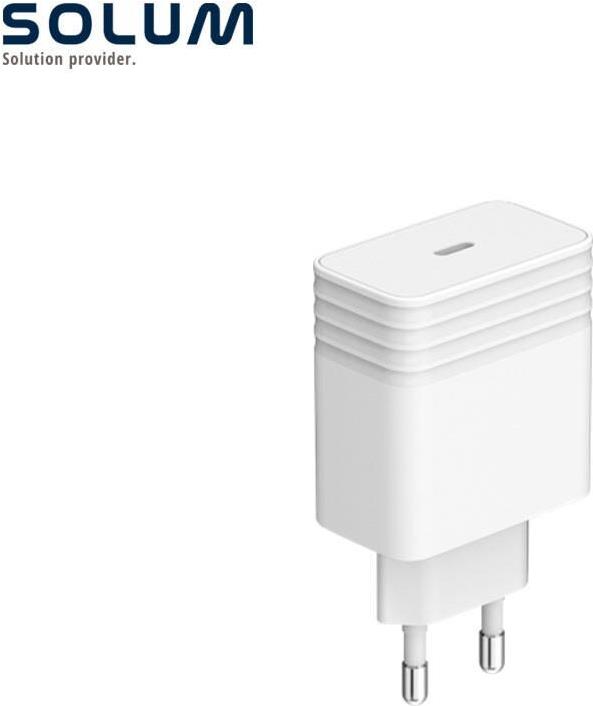 SOLUM Fast Charging 65W Single USB-C white (AH51F206W7/WSM)