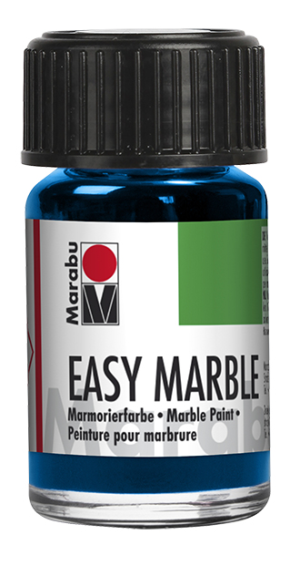 Marabu Easy Marble Marmorierfarbe 15 ml Azurblau