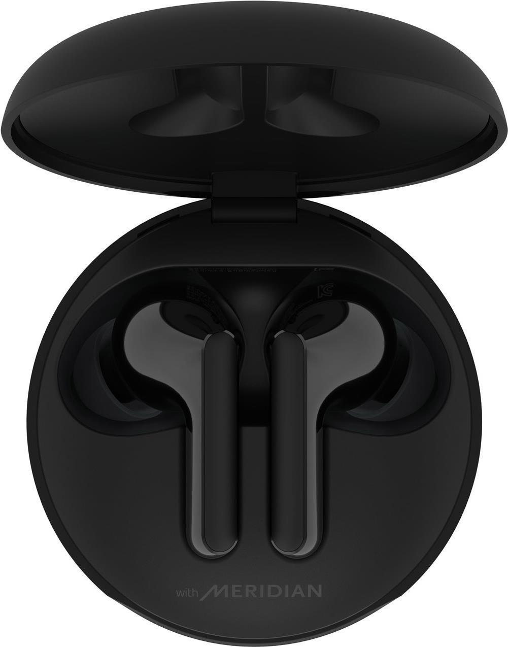 LG TONE Free HBS-FN4 - True Wireless-Kopfhörer mit Mikrofon - im Ohr - Bluetooth - aktive Rauschunterdrückung - schwarz (HBS-FN4) (B-Ware)