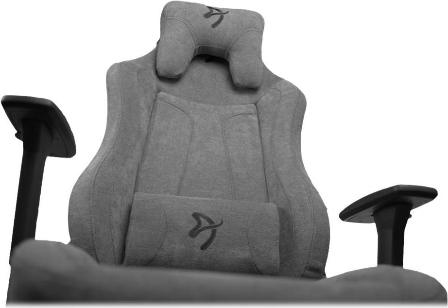 Arozzi Vernazza Soft Fabric Gaming-Stuhl Ash