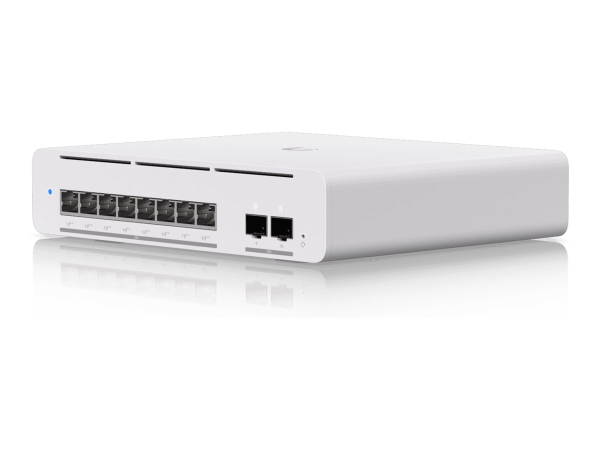 Ubiquiti UniFi Pro XG 8 PoE 8 x 10G PoE++ L3 Managed Switch Grau