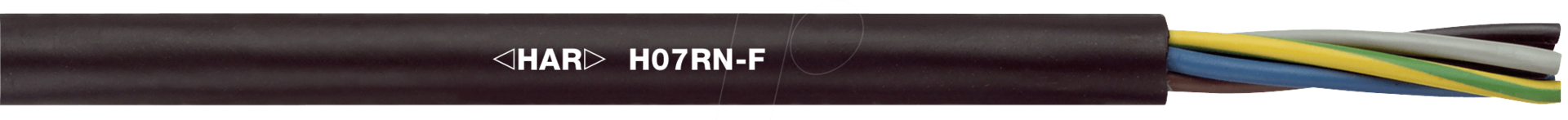 LAPPKABEL H07RNF 2X1,5-50 - Anschlussleitung H07RN-F, 2 x 1,5 mm, 50 m, ohne PE (1600199/50)
