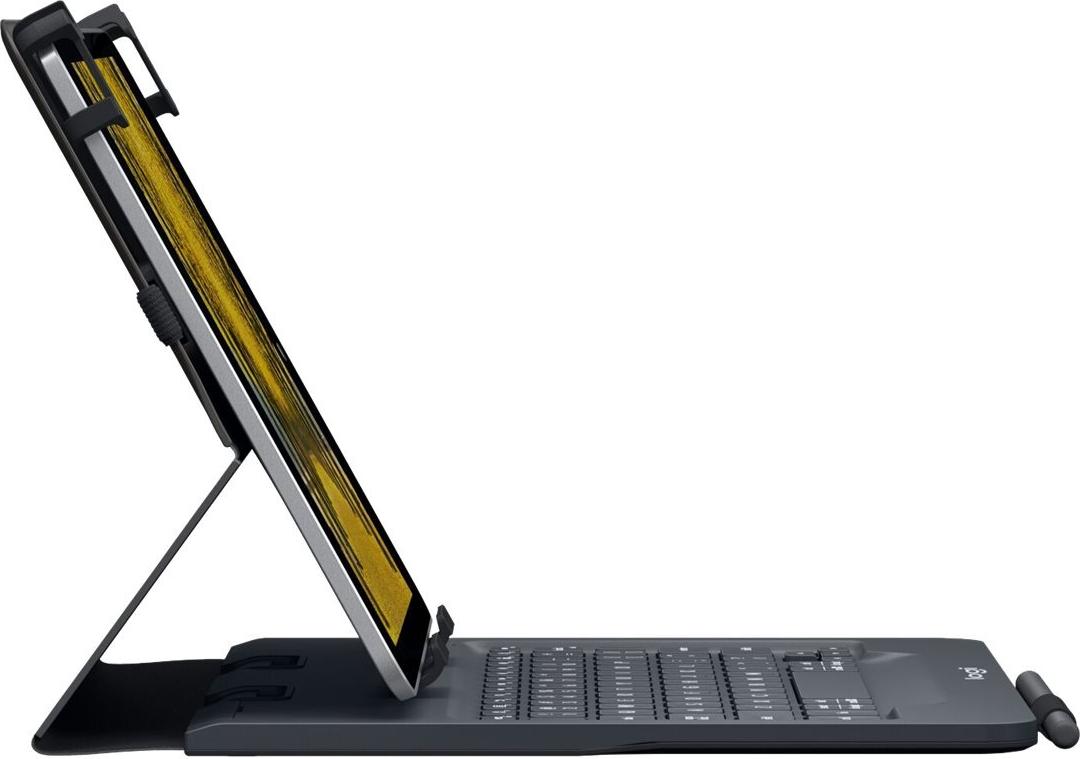 Logitech Universal Folio Tastatur und Foliohülle Bluetooth 3.0 QWERTY Italienisch Schwarz