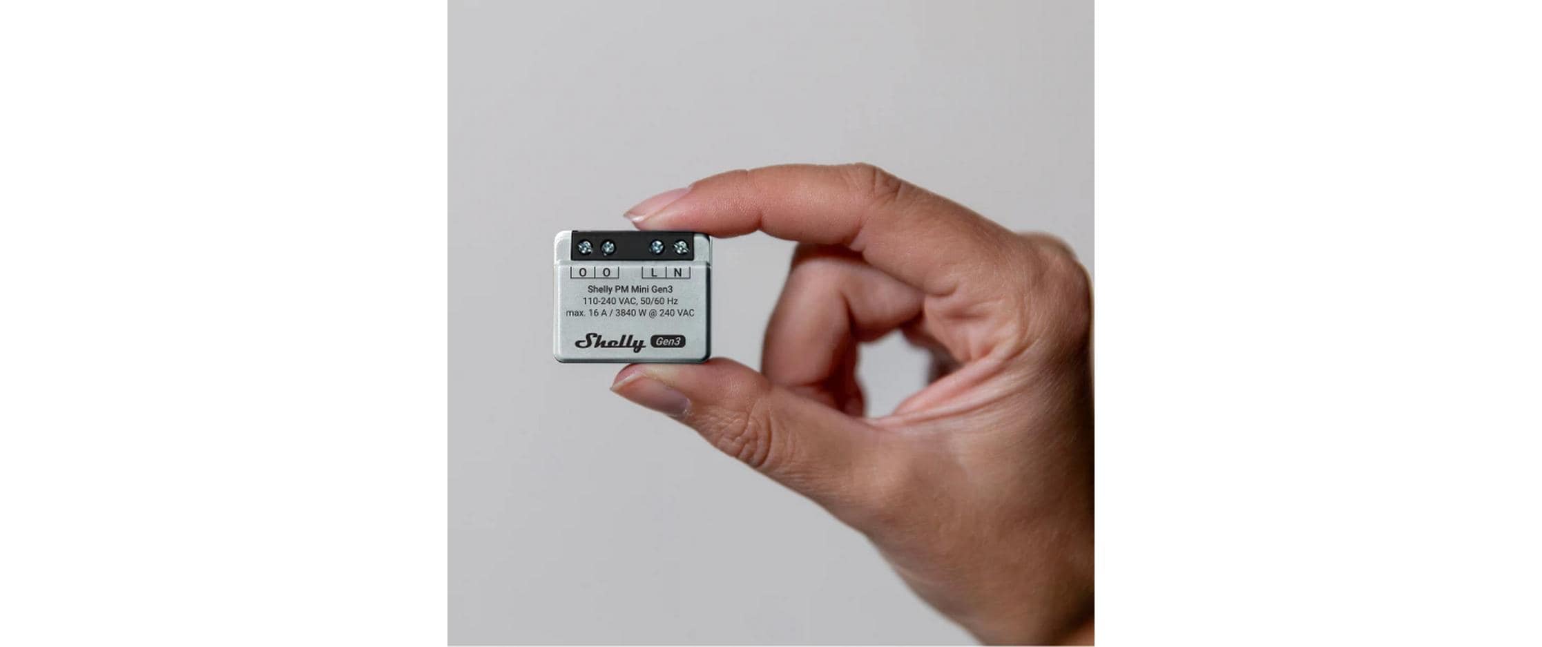 Shelly Plus PM Mini Gen. 3 Funk-Schalter WLAN Bluetooth
