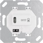 JUNG JG USB PD60 C WW USB-Ladegerät PD 1xTyp C alpinweiß (USBPD60CWW)