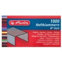 herlitz Heftklammern 24-6, Metall, Inhalt: 1.000 Stück (08760514-002) (8760514)