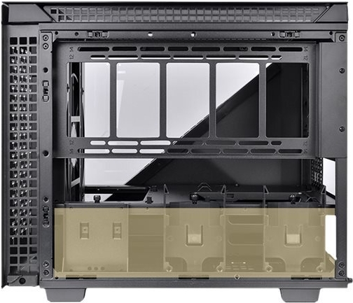 Thermaltake Divider 200 TG Air Micro-Case micro ATX Schwarz