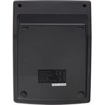 MAUL MC 12. Formfaktor: Tasche, Typ: Display-Rechner. Stellen: 12 Ziffern, Textzeilen: 1 Zeilen. Speicherregister: 3. Energiequelle: Akku. Produktfarbe: Schwarz (7265890)