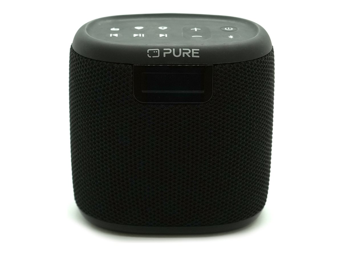 Pure Woodland Mini Tragbarer Lautsprecher Kabellos Bluetooth 5 Watt IP67 Schwarz