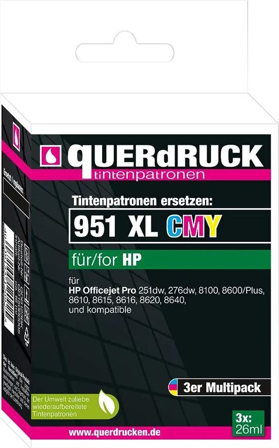 TINTE FUER HP 951XL (3) CMY Multipack Blister (QD150H0026)