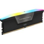 Corsair Vengeance RGB DDR5 RAM 8GB 5200MT/s CL40-40-40 Intel XMP UDIMM Schwarz