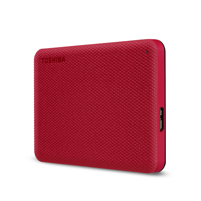 Toshiba Canvio Advance 1 TB Externe Festplatte 2,5" USB 3.2 Gen 1 Rot