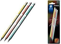 STAEDTLER Buntstifte NORIX HB x3 BK 100% PEFC retail (181-HBBK3)