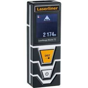 Laserliner LaserRange-Master T2 Laser-Entfernungsmesser 0,2 - 30 m Schwarz/Orange/Weiß