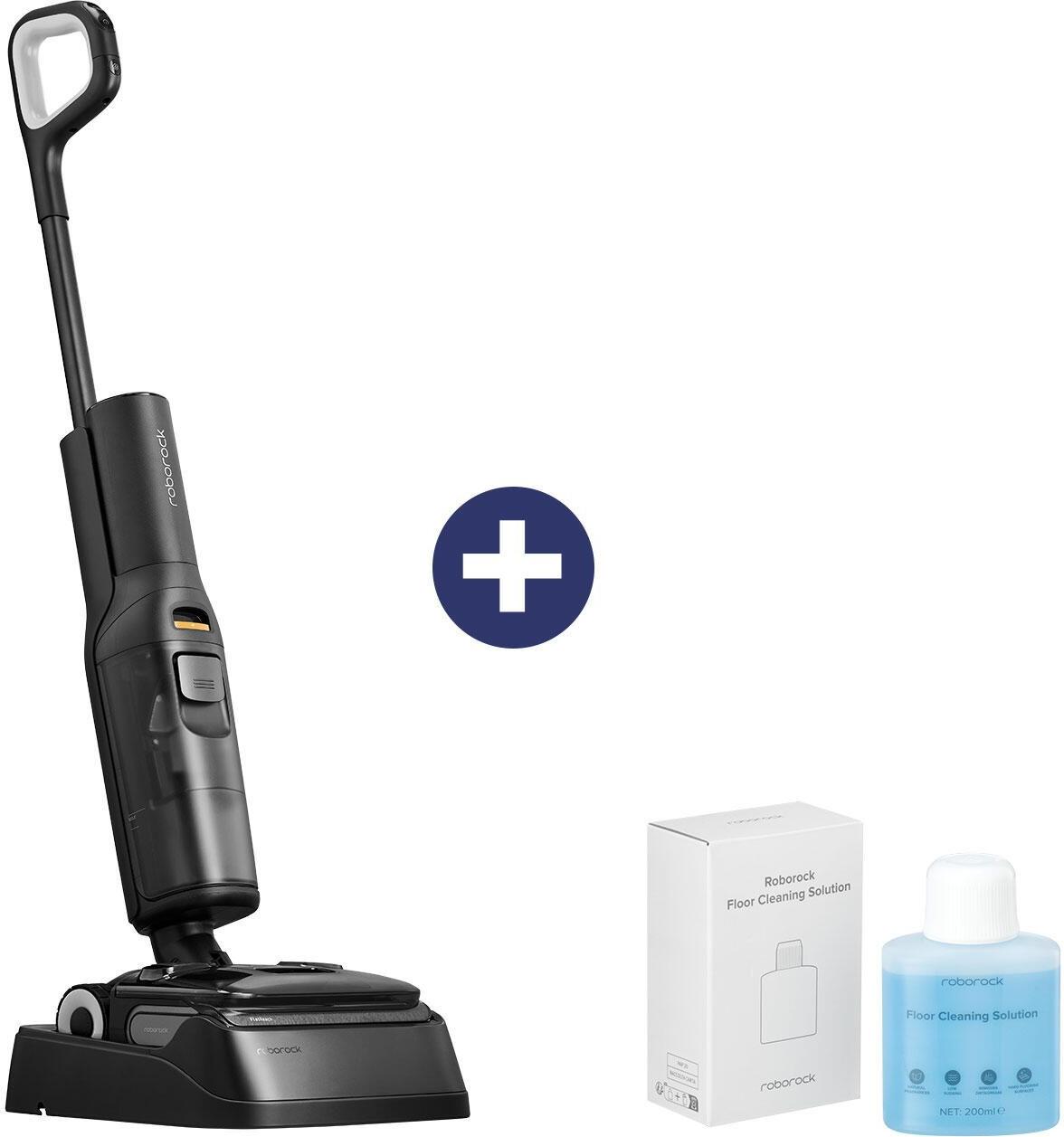 Roborock Handheld VC F25 ACE Combo Black mit Reinigungsmittel (81RBKF25ACEComboblkClFluid)