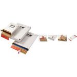 ColomPac Versandkarton Kurierpaket, für Maxibrief, weiß mit doppeltem Selbstklebeverschluss, flache Anlieferung, - 20 Stück (CP 065.52)