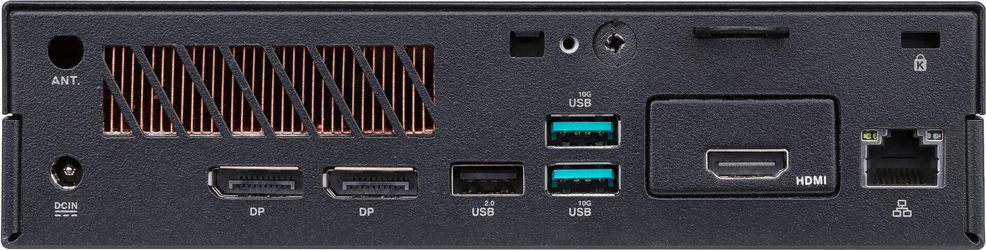 ASUS PB63 B3011AH Mini-PC Intel Core i3-13100 8 GB RAM 256 GB SSD Schwarz