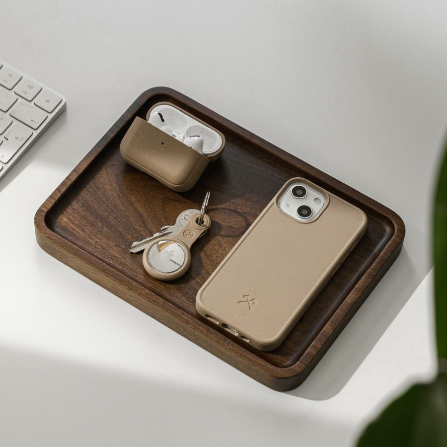 Woodcessories Bio Case MagSafe iPhone 14 Pro Taupe