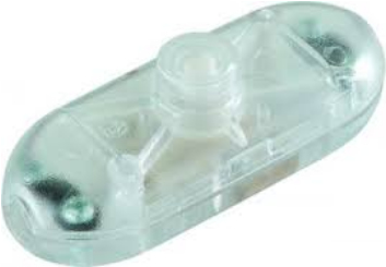 Bachmann 924.259 Elektroschalter Pushbutton switch 1P Transparent (924.259)