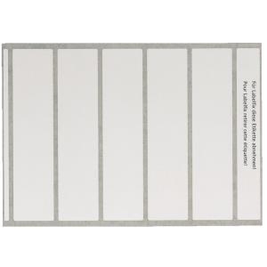 LEITZ Beschriftungsetiketten OrgacolorPlus für Laserdrucker weiß, erlaubt die Ergänzung von Textinformationen (6652-00-01)