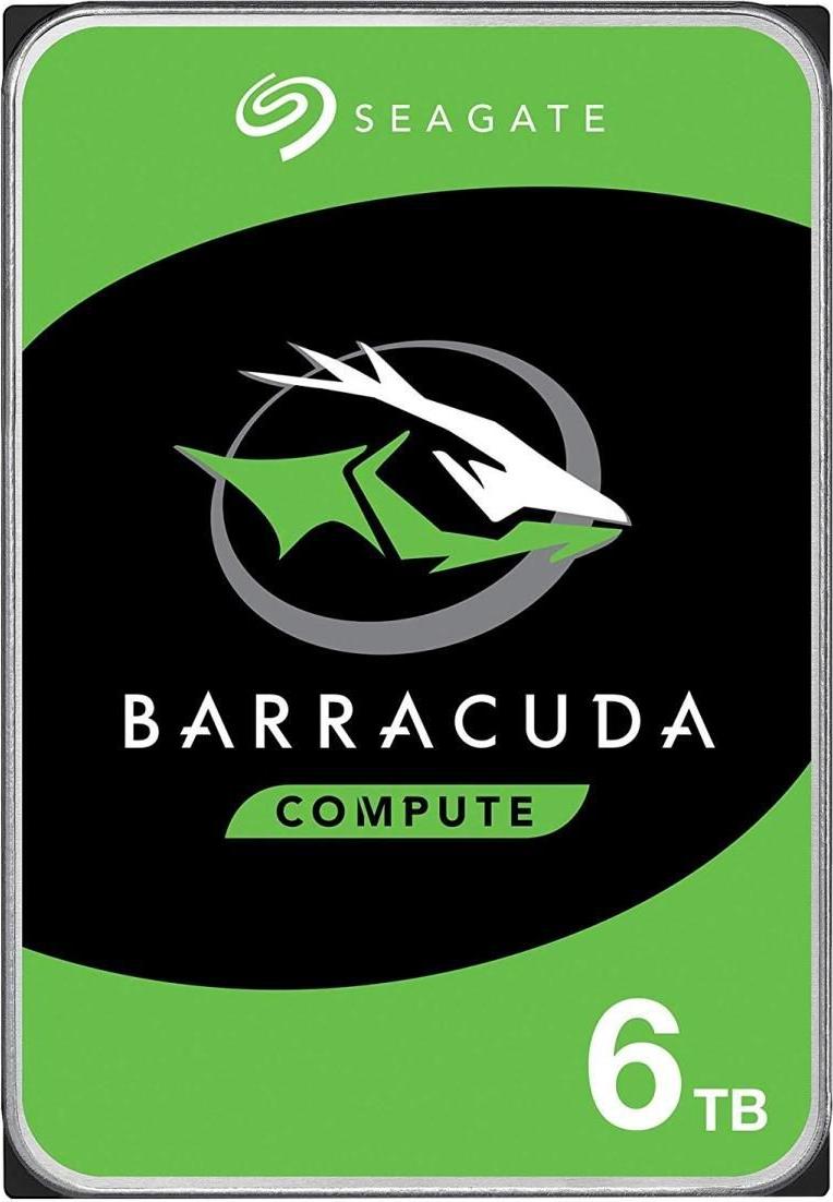 Seagate Barracuda ST6000DM003 Interne Festplatte 6 TB 3,5" SATA 6Gb/s 256 MB Cache