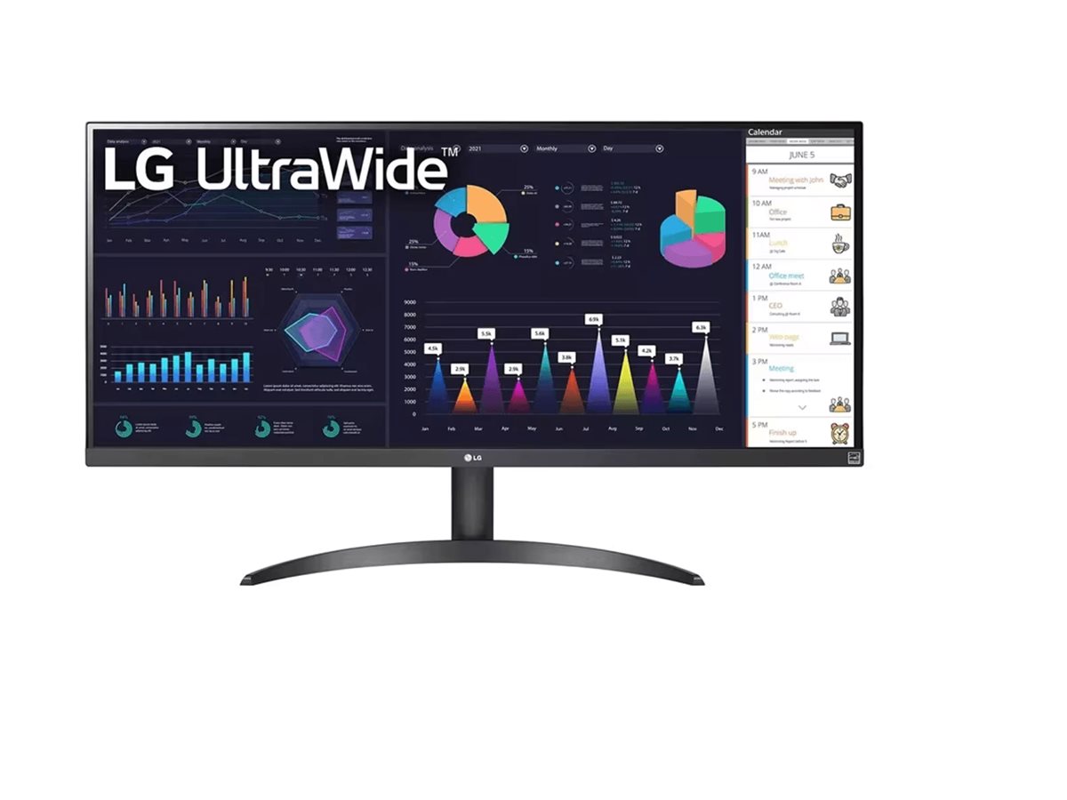 LG UltraWide 34WQ500-B 34" 2560 x 1080 IPS 100 Hz Schwarz