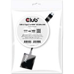 Club 3D USB 3.1 Type C to HDMI 2.0 UHD 4K Active Adapter (CAC-2504)