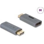Delock DisplayPort EDID Emulator 8K 64328 - 7680x4320, HDR, HDCP, Metallgehäuse (64328) (B-Ware)