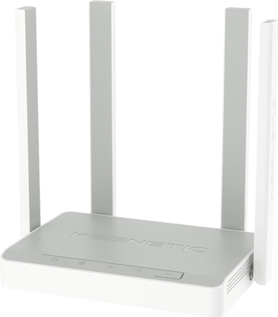 Keenetic Speedster WLAN-Router Gigabit Ethernet Dual-Band (2,4 GHz/5 GHz) Weiß (KN-3012-01-EU)