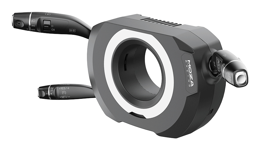 Moza Racing RS065 Multifunktions-Lenkstock 28 Schalter Schwarz