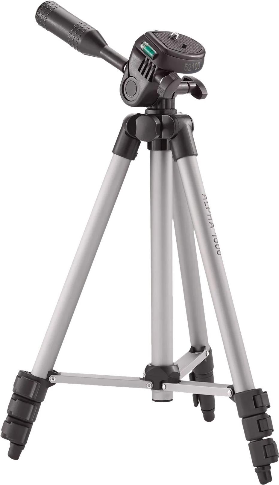 Cullmann Alpha 1000 Stativ inkl. Etui Schwarz, Silber
